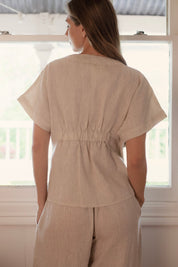 Liv Linen Top Natural