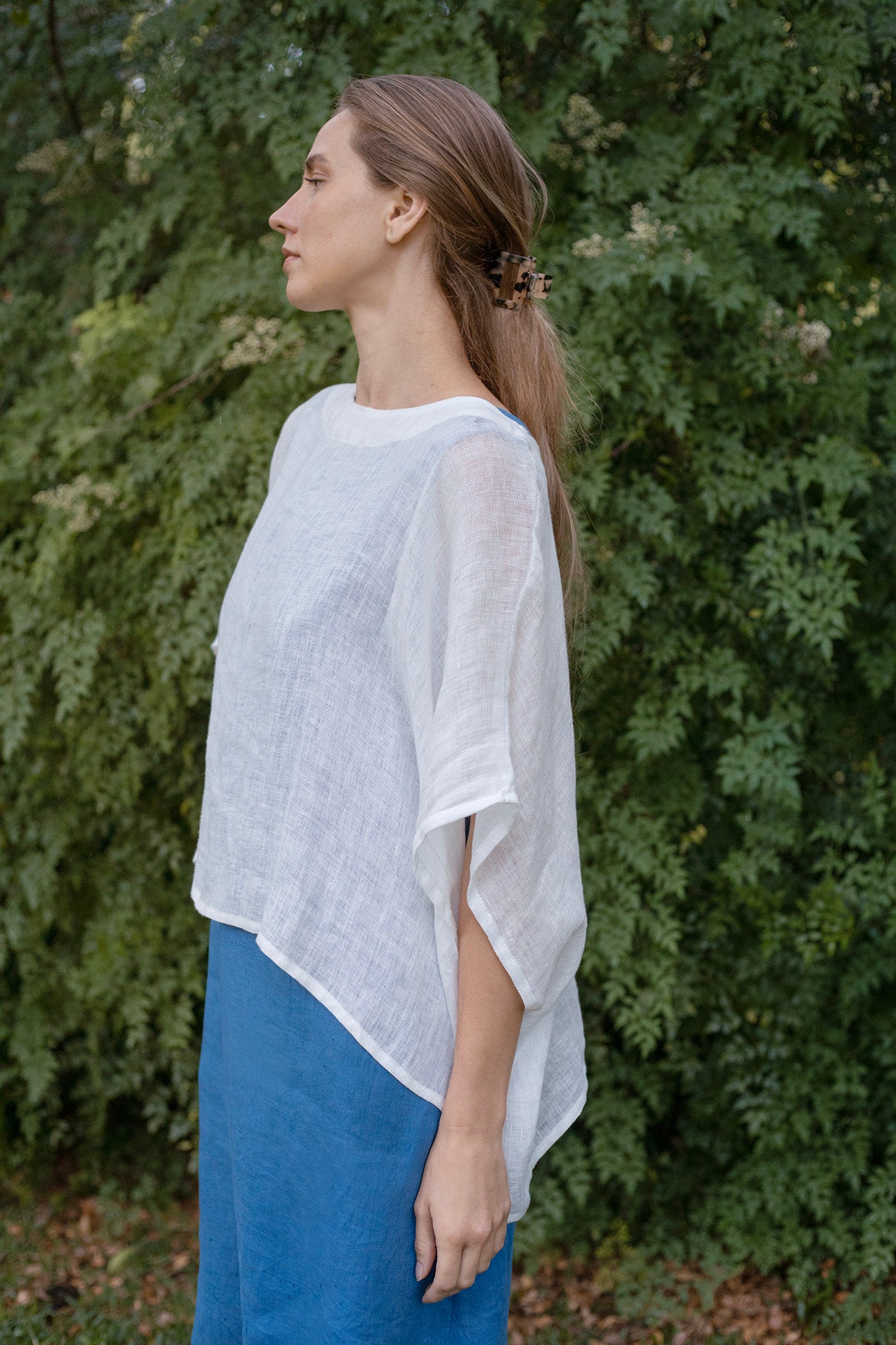 Camilla Linen Gauze Warm White