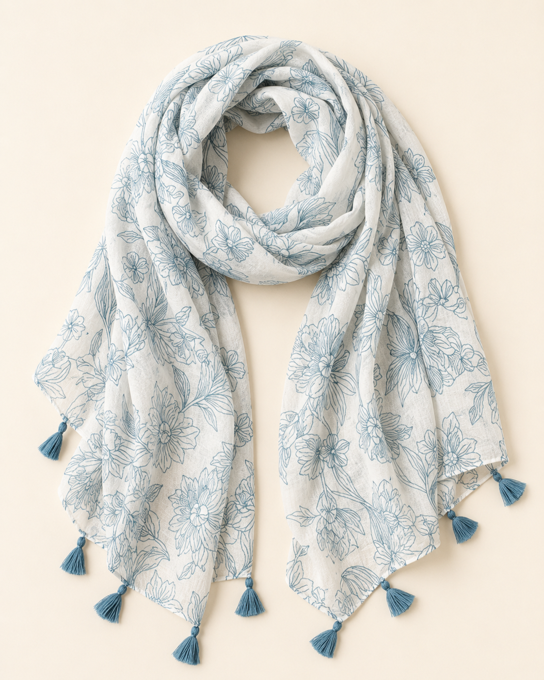 Coastal Spring Scarf