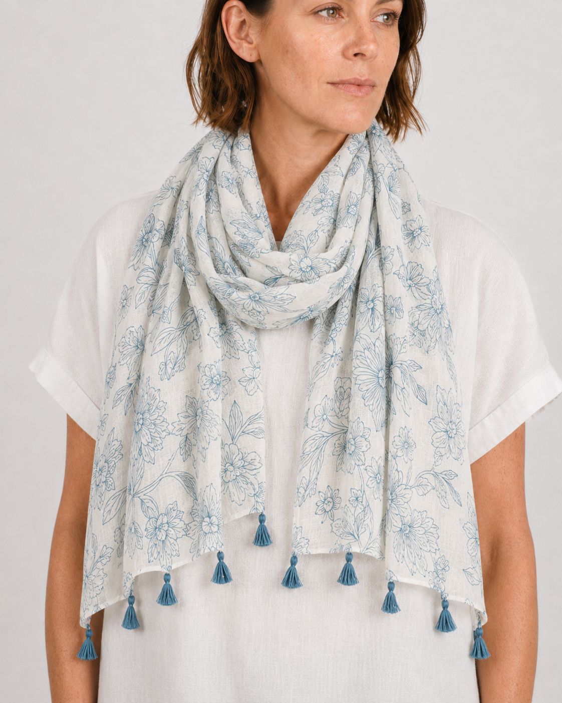 Coastal Spring Scarf