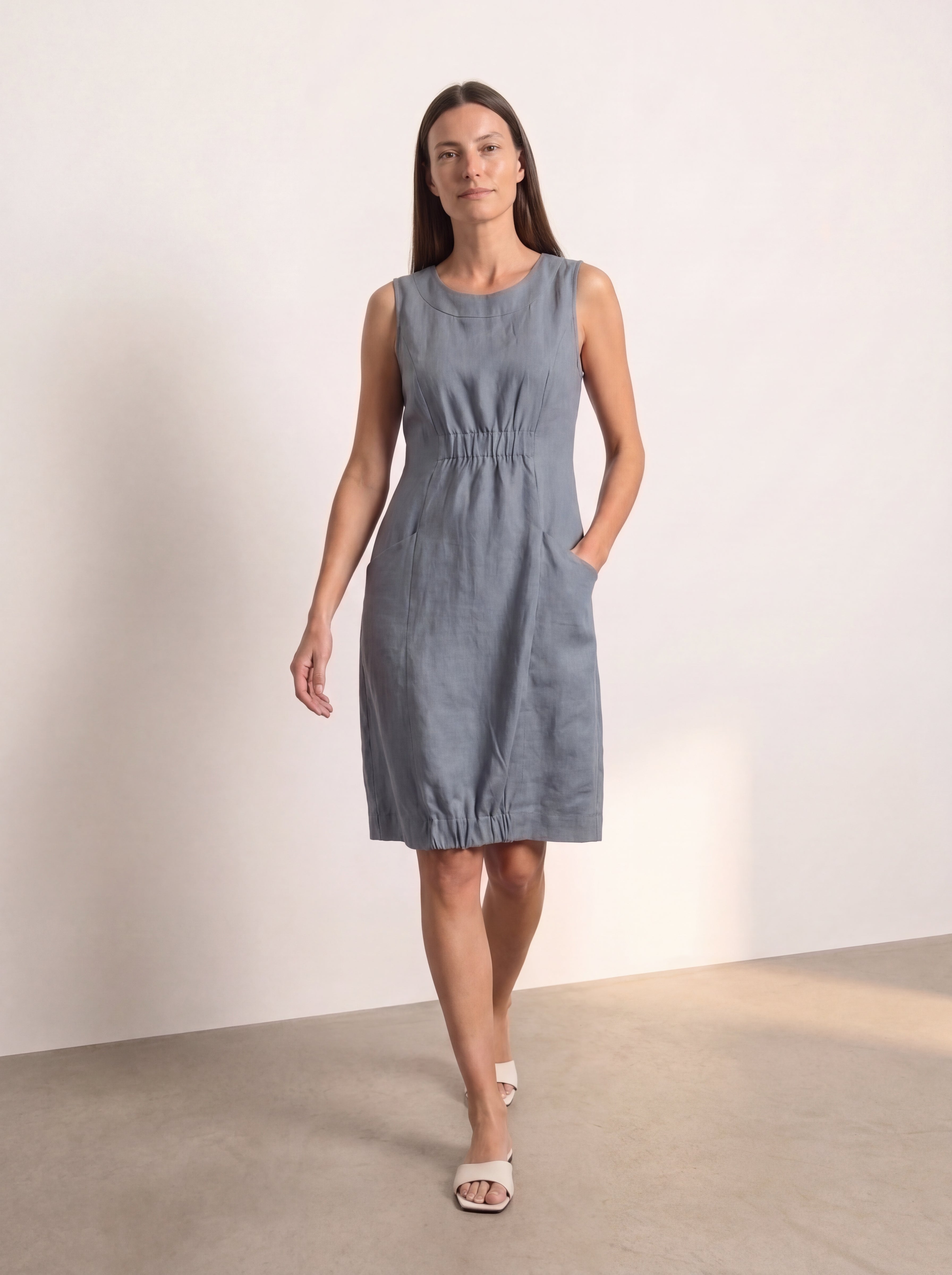Lulu Dress Steel