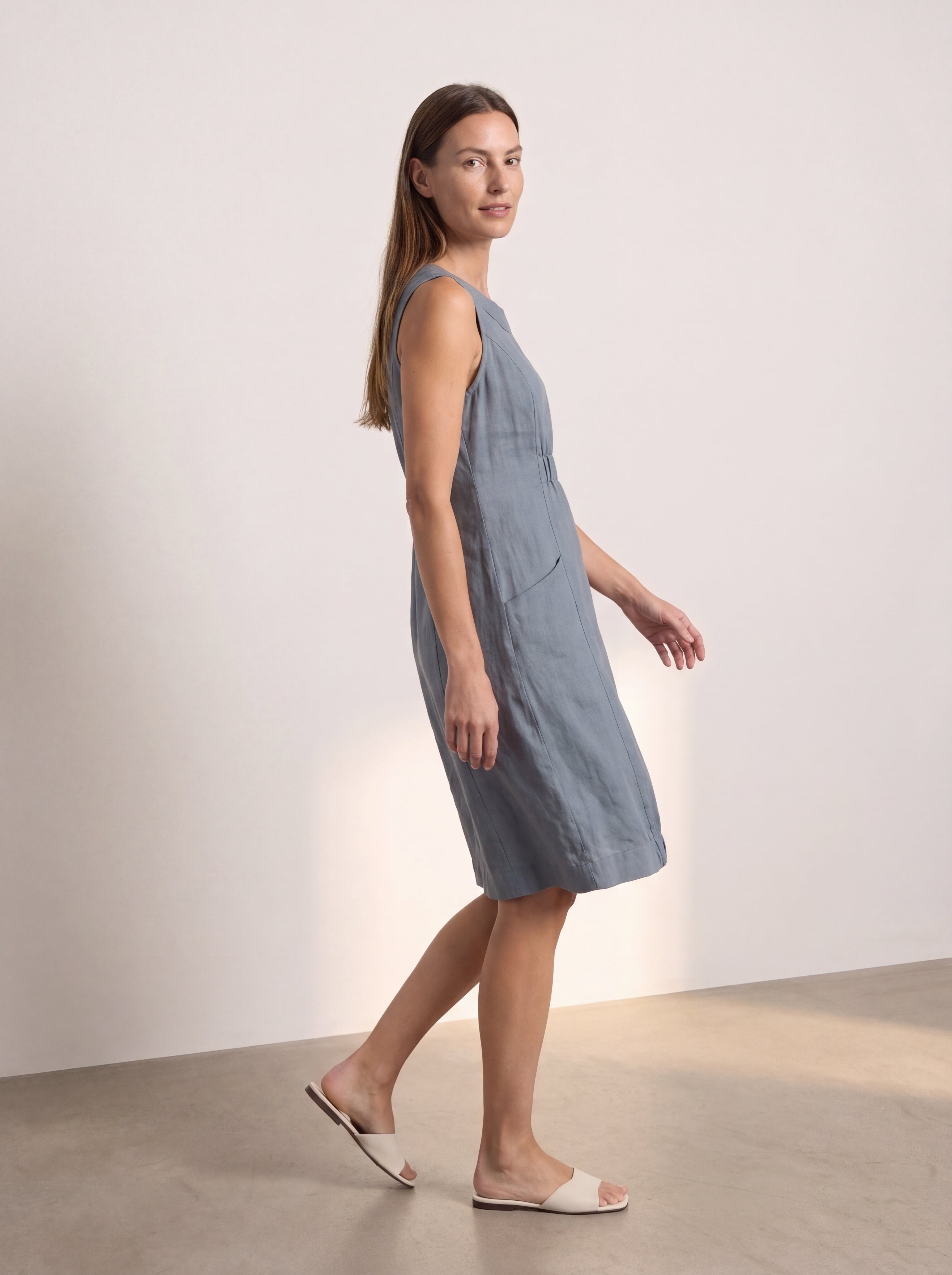 Lulu Dress Steel