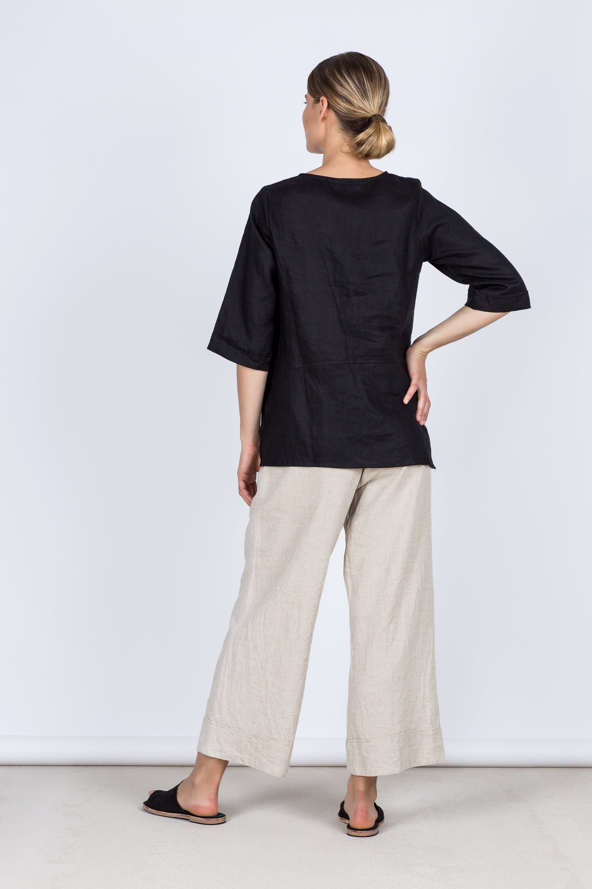 Paris Linen Pants Natural